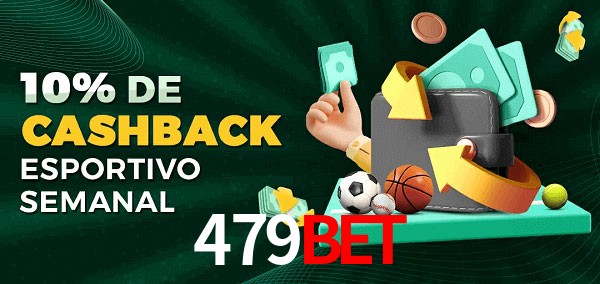 10% de bônus de cashback na 479Bet